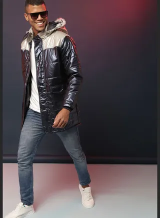 Color Blocked Jacket
