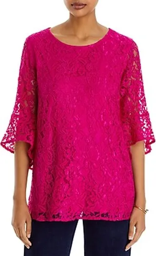 Caroline Rose Julia Flora Lace Tunic