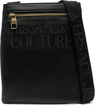 Range tactile logo crossbody bag
