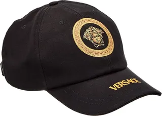 Versace Embroidered Medusa Baseball Cap