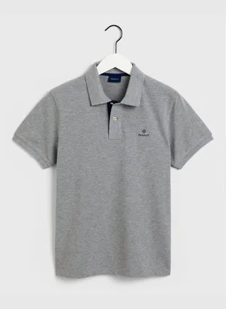 Gant Contrast Collar Pique Polo Shirt
