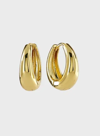 Marbella Hoops Cuff Earrings