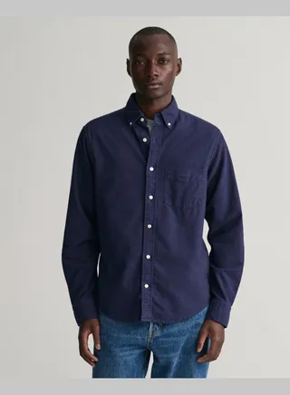Regular Fit Brushed Oxford Shirt