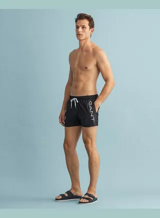 Gant Short Cut Lightweight Logo Swim Shorts