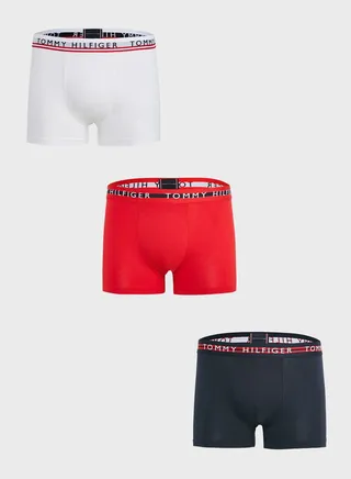 3 Pack Logo Band Trunks