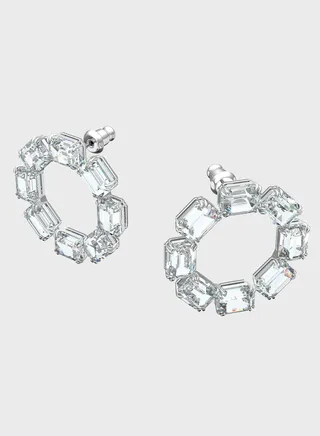 Millenia Embellished Hoop