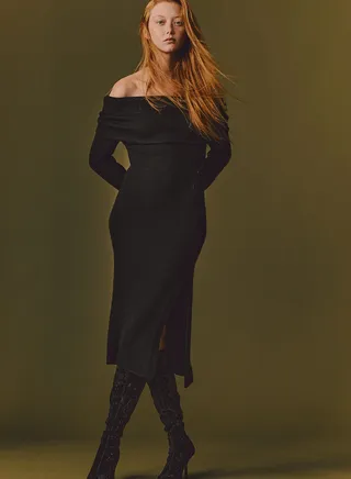 Bardot Knitted Dress
