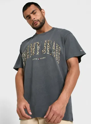 Graphic Crew Neck T-Shirt