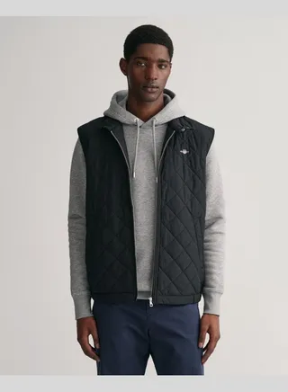 Quilted Windcheater Vest