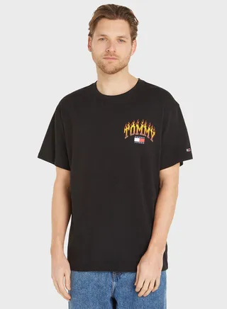 Graphic Crew Neck T-Shirt