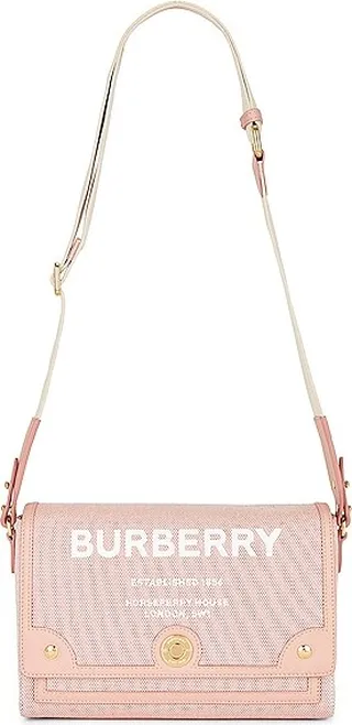 Burberry Medium Note Crossbody Bag in Pink
