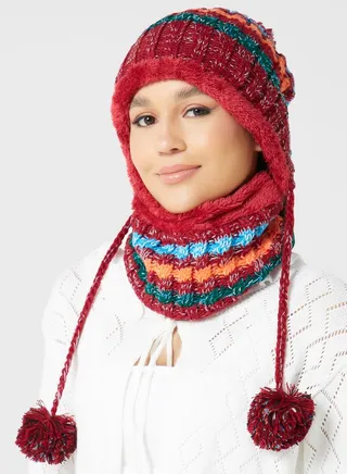 Winter Beanie & Scarf Set