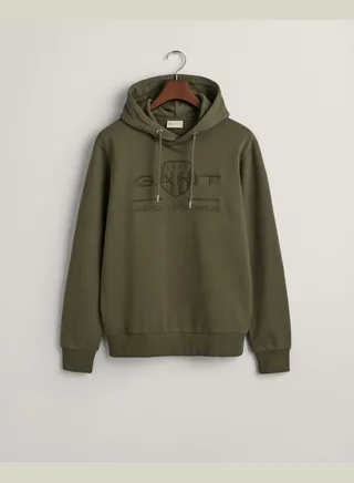 Tonal Shield Hoodie
