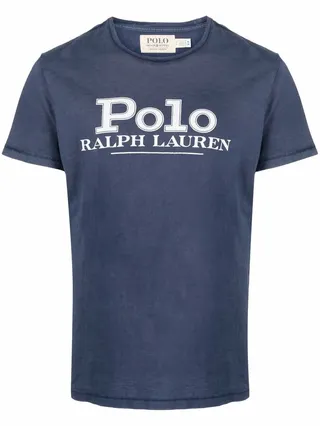 logo-print cotton T-shirt