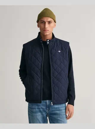 Quilted Windcheater Vest