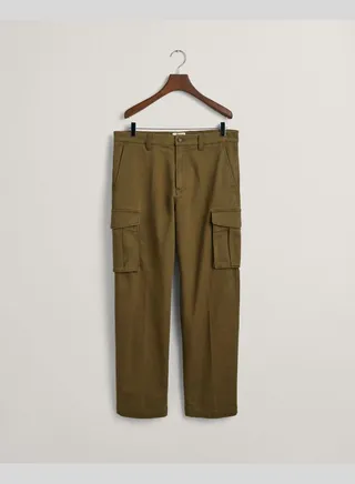 Twill Cargo Pants