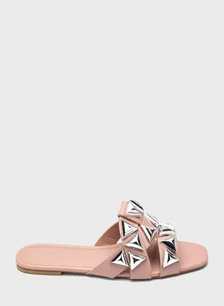 Open Toe Flat Sandals
