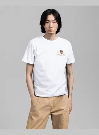 GANT Archive Shield Embroidery T-Shirt