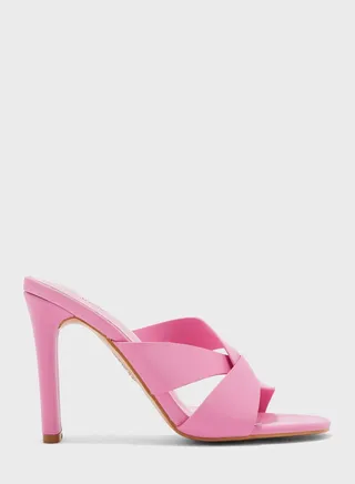 Twisted Front Mule Sandal