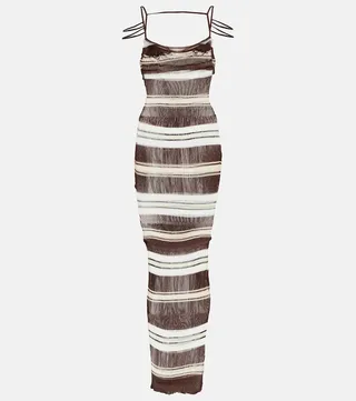 La Robe Sognu striped maxi dress