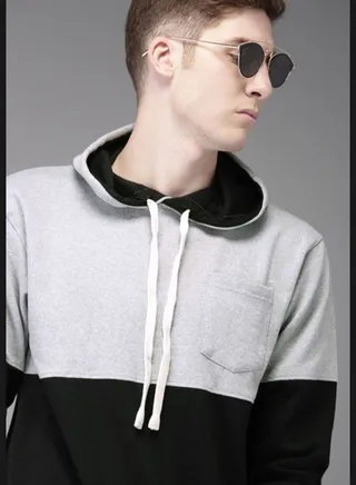 Color block Hoodie