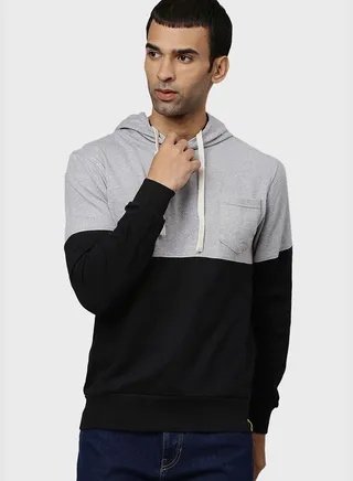 Color block Hoodie