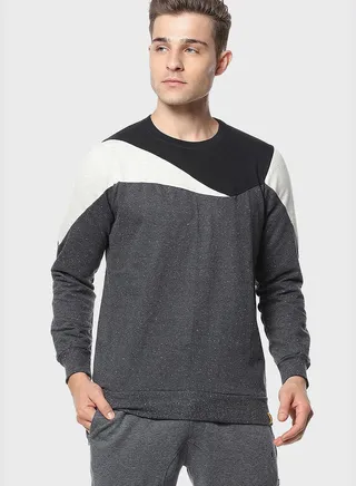 Color block T-shirt