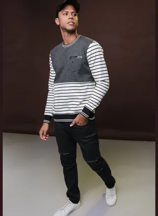 Color block Sweatshirt