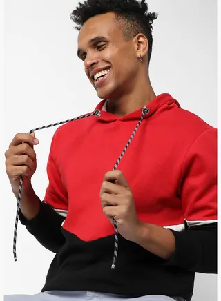 Color block Hoodie