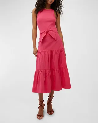 Austyn Sleeveless Tiered Maxi Dress