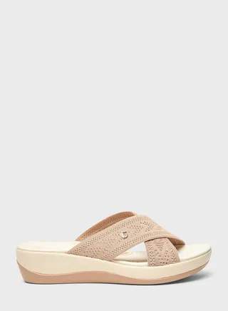 Multi Strap Flat Sandals