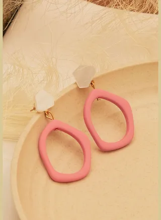 Trendy Designer Drop Earring