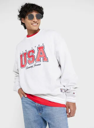 Team Usa Crew Neck Sweatshirt