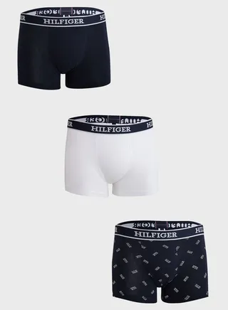 3 Pack Assorted Trunks