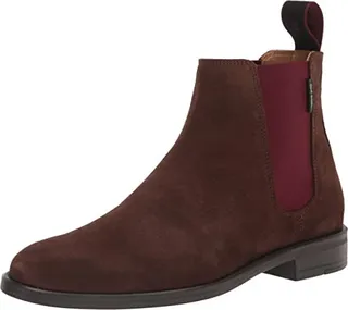 PS Paul Smith Mens Shoe Cedric Chocolate Chelsea Boot