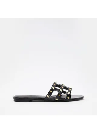 Embellished Slip-On Slides