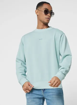 Logo Crew Neck Sweatshirt