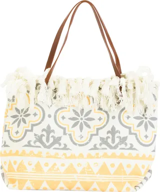 Lupita Oversized Patterned Tote