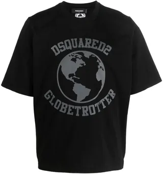logo-print short-sleeved T-shirt