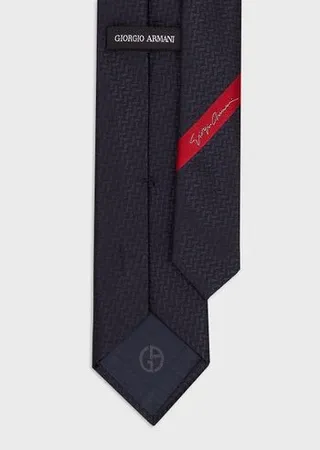 Silk jacquard tie