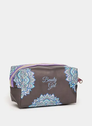 Graphic Print Washbag