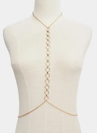 Circle Design Body Chain