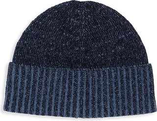 Cashmere Heathered-Knit Beanie