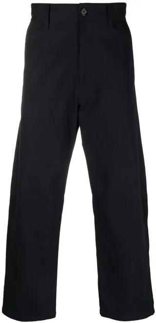 Cropped Wide-Leg Trousers