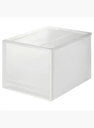 PP Storage Box, W 34 x D 44.5 x H 30 cm, L