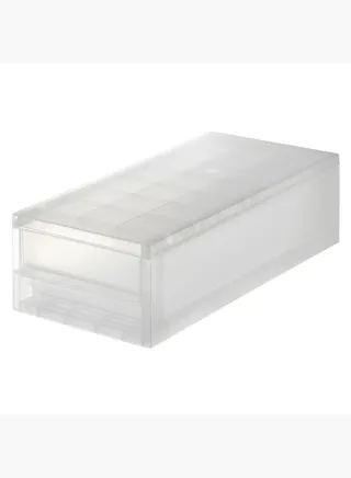 Stocker for Adding Polypropylene, Shallow Type, W 18 x D 40 x H 11 cm