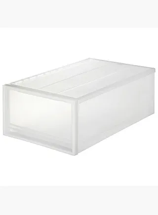 PP Storage Box, Wide, W 40 x D 65 x H 24 cm, M