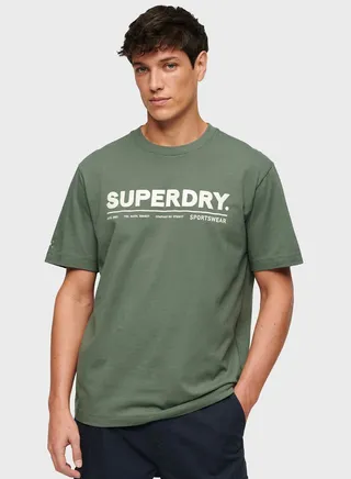 Graphic Print Crew Neck T-Shirt