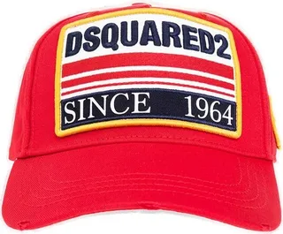 Dsquared2 Curved Narrow Brim Baseball Cap