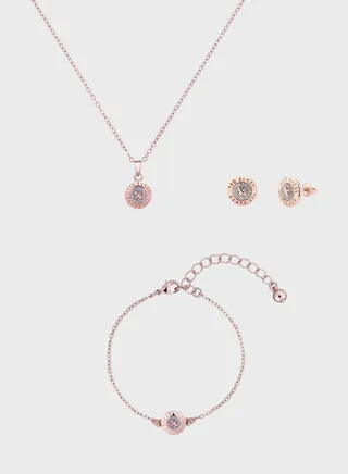 Crystal Mixed Jewellery Gift Set